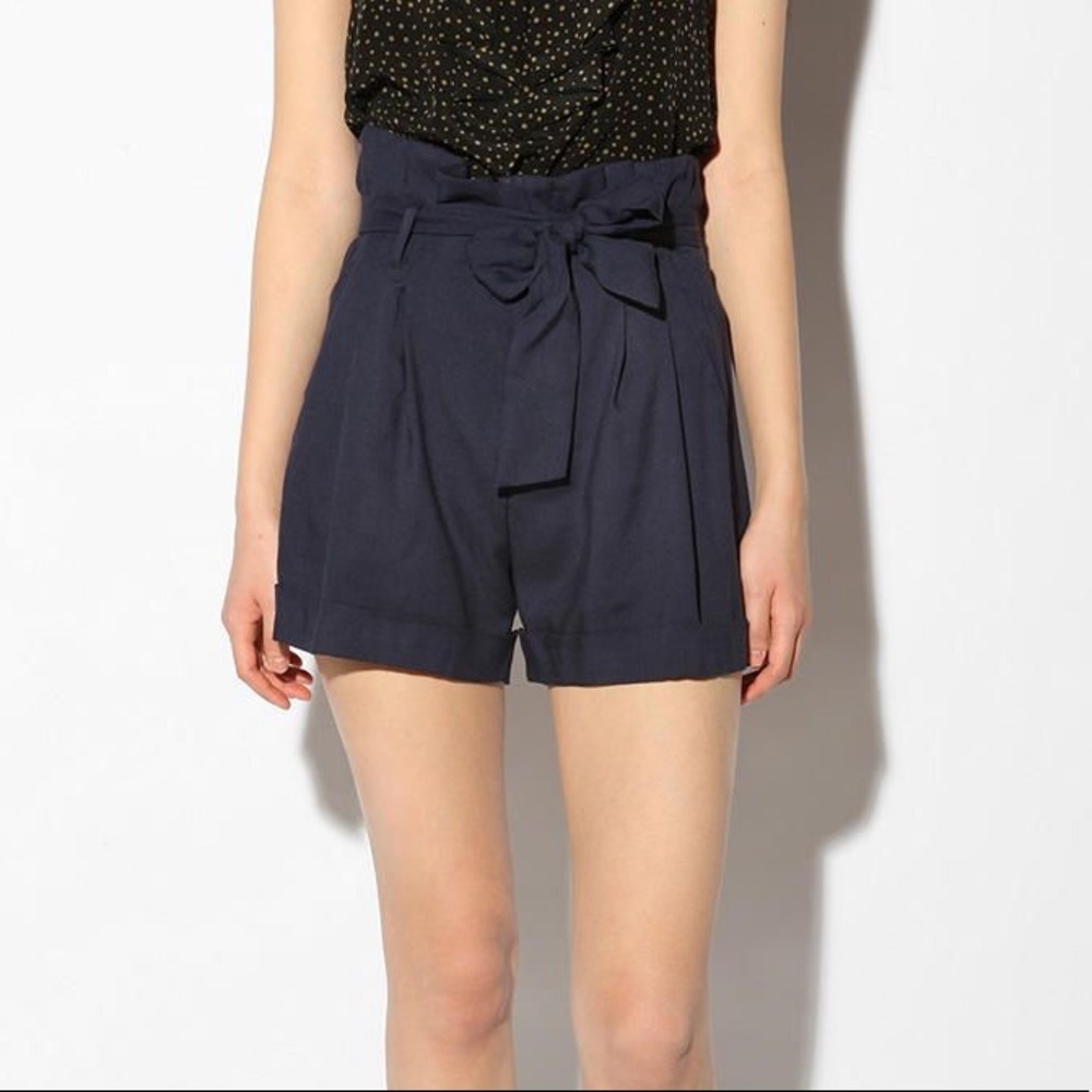 Sparkle & Fade Paperbag Short - Grey
